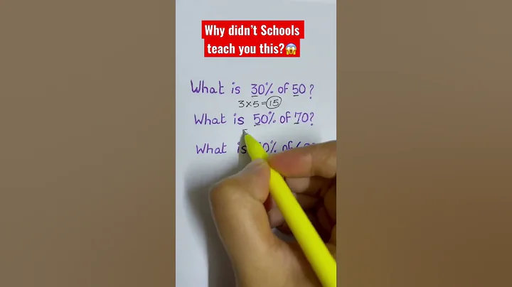 Percentages! #math #youtube #mathtrick #shorts #learning #youtubeshorts #tutor #youtuber #genius