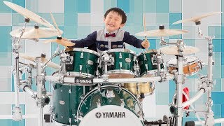 6 y/o Drummer - Amazing Drum Solo
