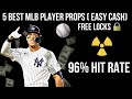 5 BEST MLB PLAYER PROPS | TUESDAY | 6/13/23 | MLB LOCKS | MLB BEST PICKS TODAY | MLB PRIZE PICKS