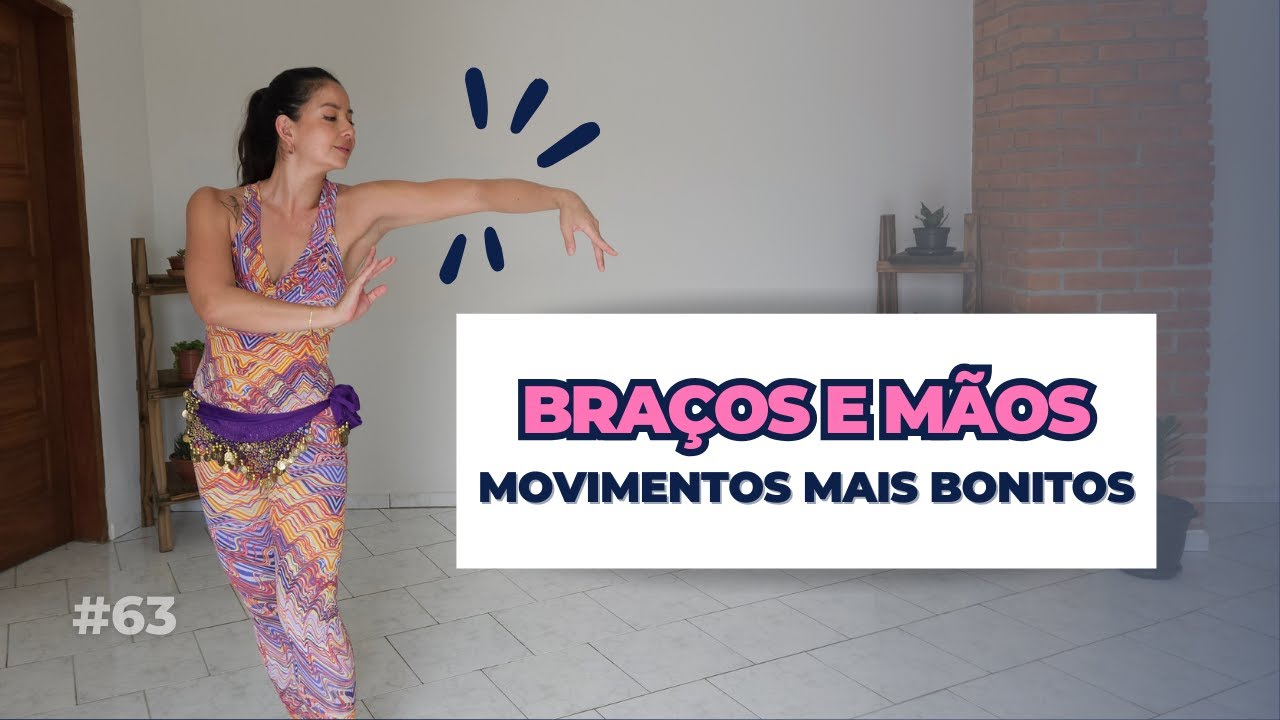 BRAÇOS E MÃOS | DANÇA DO VENTRE | Mini coreografia para ter movimentos fluidos e bonitos