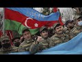 Los azerbaiyanos celebran la entrada de sus tropas en el distrito de Lachín