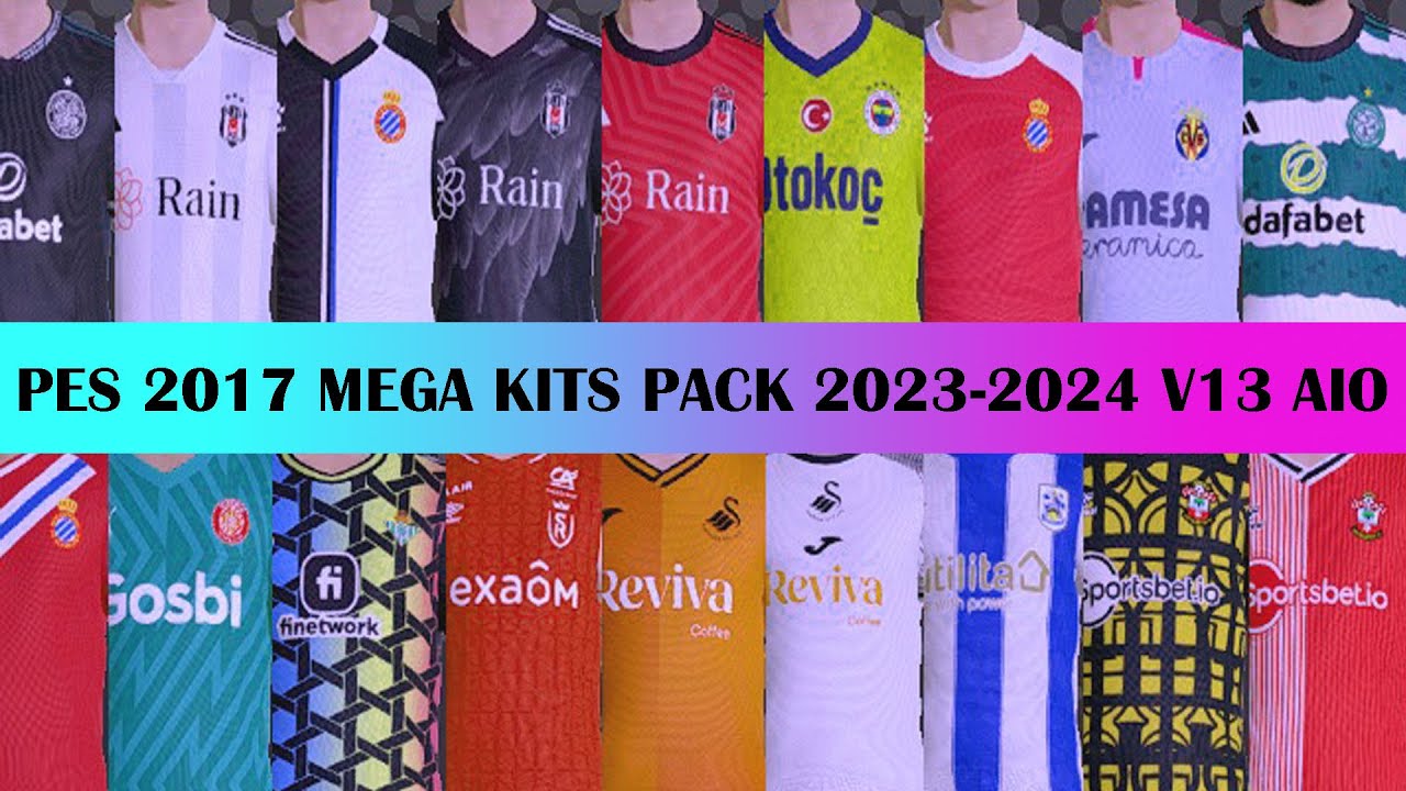 PES 2017 MEGA KITPACK V13 Season 2020/2021 ~