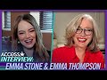 Emma Stone & Emma Thompson’s ‘Very Fun’ Pre-‘Cruella’ Connection