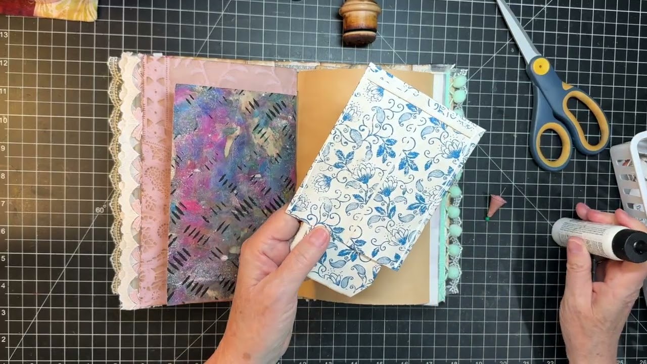 Craft with Me! - Decorating My Fairy Journal!