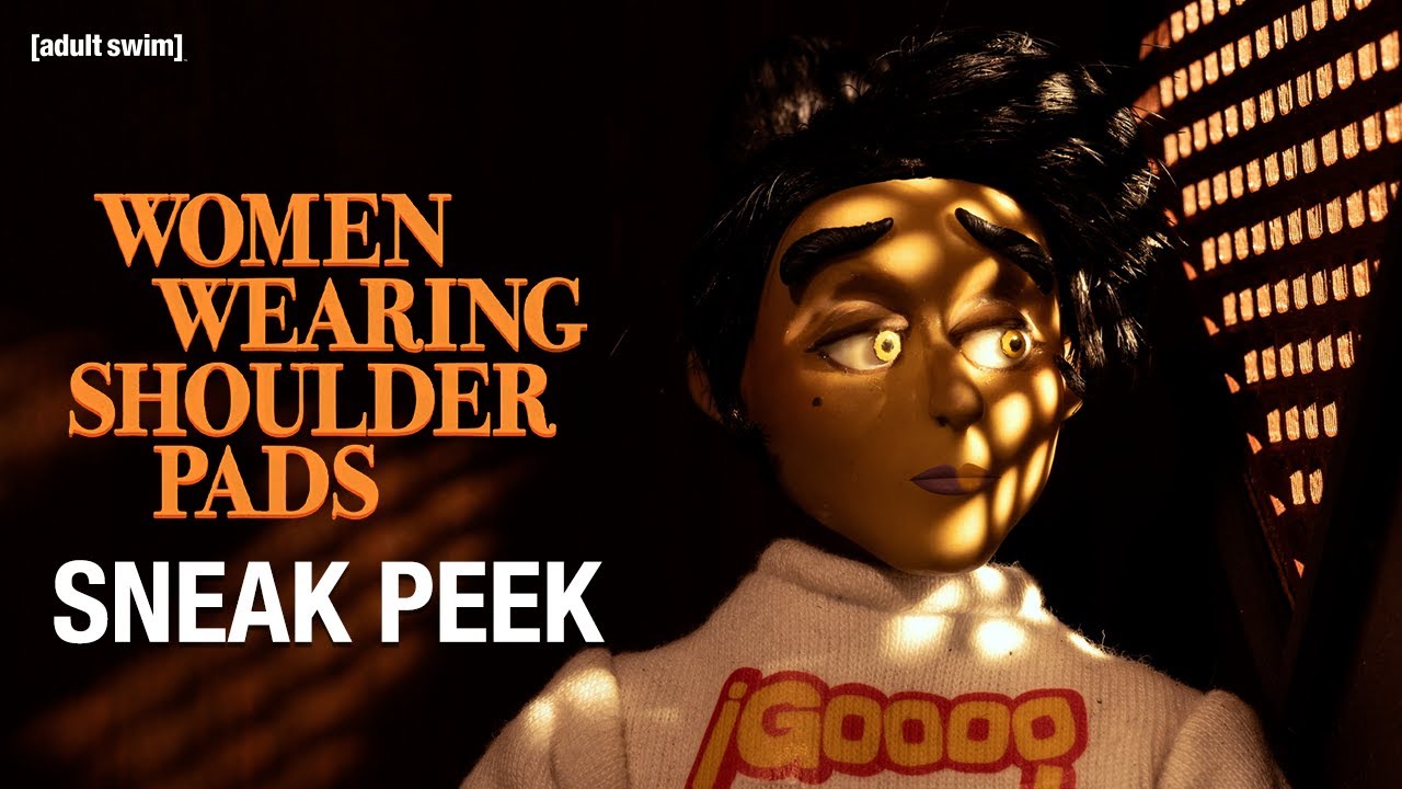 Women Wearing Shoulder Pads | Episode 4 preview | El Cordón Umbilical | Adult Swim Europe