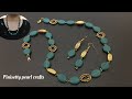 How To Make Designer Necklace At Home | DIY | Beaded Long Necklace |  Suitable on Designer Outfits