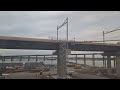 Portal bridge construction update taken from an Acela on 8/30/24