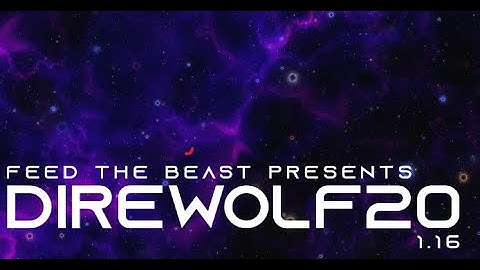 Direwolf20 1.16 Modpack