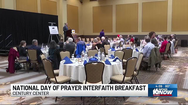 National Day of Prayer breakfast in South Bend brings all faiths together