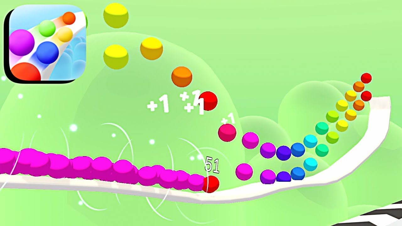 Sliding Balls 3D All Levels Gameplay Android,ios (Levels 37) YouTube