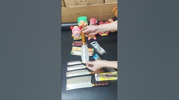 Bộ dao bếp 10 món không han rỉ #kitchen