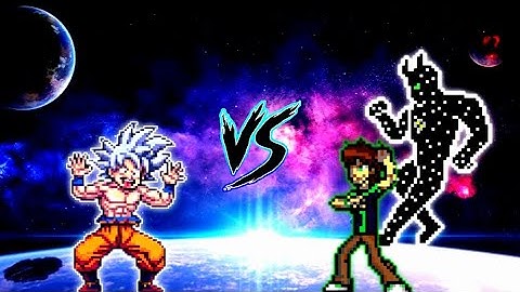 Goku LB V3 OP (all form) VS Ben 10 Omniverse V2 OP (all form) in Mugen