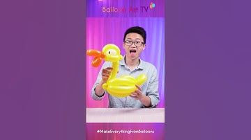 How to Make DUCK  from balloons  |  عرض فن البالون | 풍선 아트 쇼