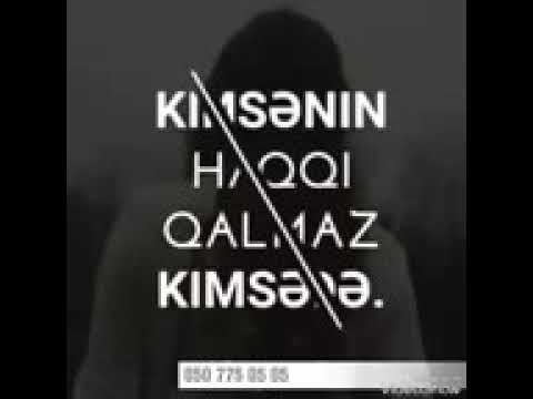 Kimsenin haqi qalmaz kimsede