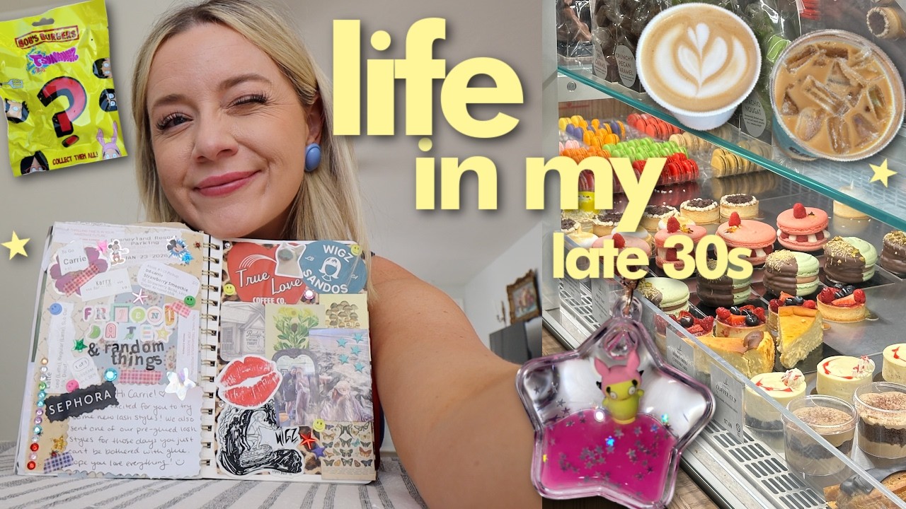 going to a VIRAL tiktok bakery, mystery unboxing & handmade valentines 💌