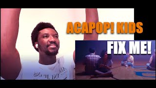 Acapop! KIDS  FIX YOU by Coldplay  | REACTION