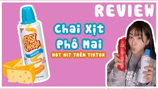Review Chai Xịt Phô Mai Hot Hit Thơm Ngon #Shorts
