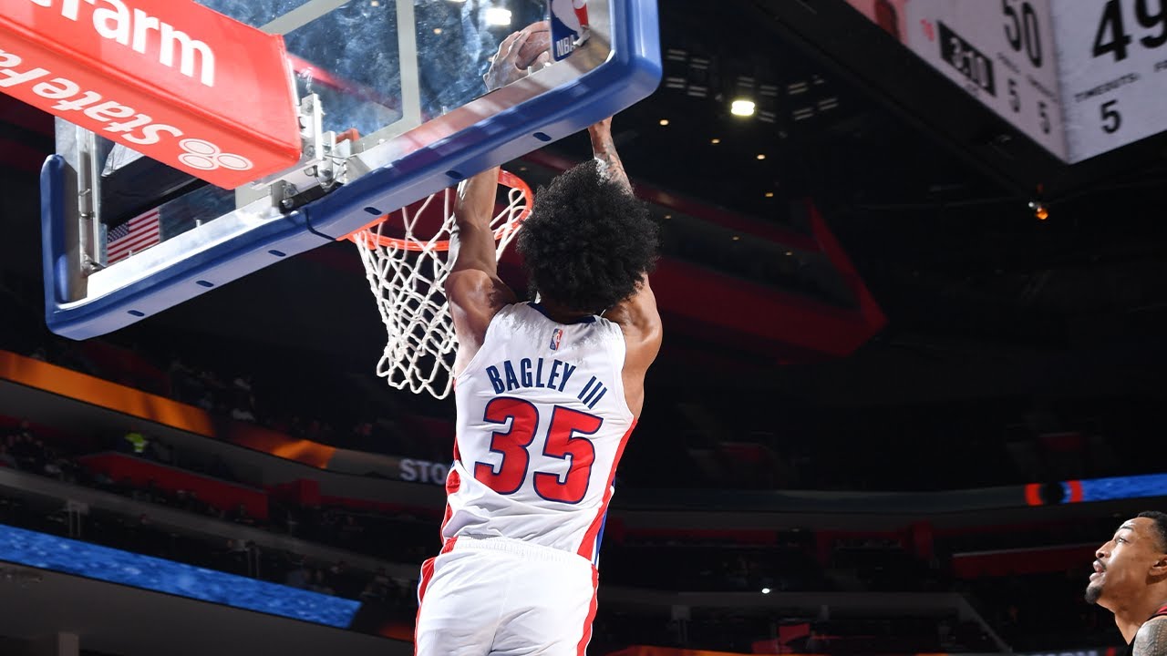 Marvin Bagley's size, athleticism provide Pistons small jolt 