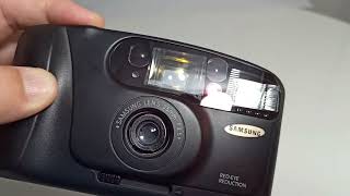Teste de funcionamento da Samsung AF-333 Analógica