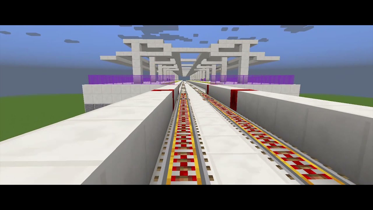 โครงงานการจำลองสถานีรถไฟฟ้าในเกม Minecraft