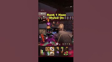Rank 1 Haze Styled On - Deadlock #deadlock #deadlockshorts #deadlockclips