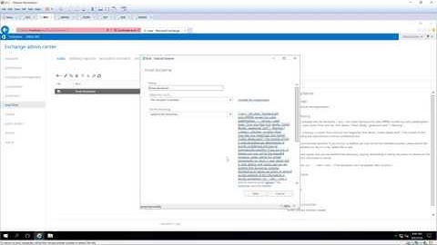 Configure Email Disclaimer in Exchange 2019