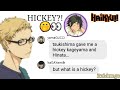 'Tsukishima gave Yamaguchi a hickey?!' - Haikyuu group chat (texting story)