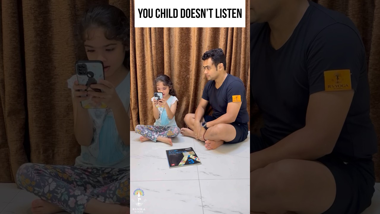 "Calming Yoga Stretches for Super Active Kids 🧘‍♀️🌈"