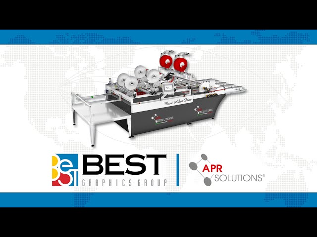 APR Solutions Maxi Athos Taping Machine — Best Graphics (USA)