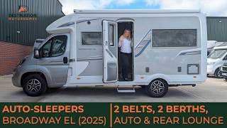 Motorhome Tour: Auto Sleepers Broadway EL - The BEST REAR LOUNGE Configuration on a Fiat Chassis?