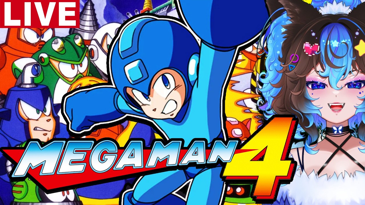 I played Mega Man 4 For The First Time! 