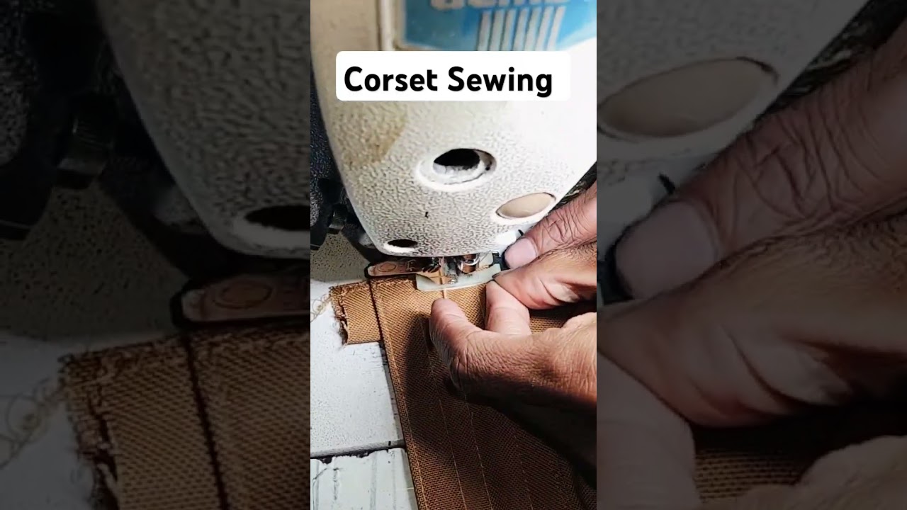 Corset Sewing process 
