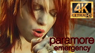 [4K] Paramore - Emergency REMASTERED (Official Music Video)