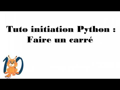 Tutoriel fonction avec Python