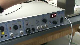 TA calibration of Warner Instrument IE 210