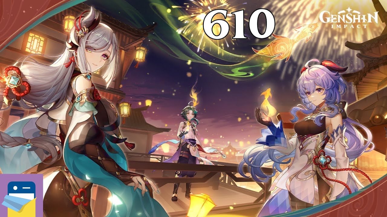 Genshin Impact - Fleeting Colors In Flight - Update 2.4 - Part 610 By Mihoyo Walkthrough