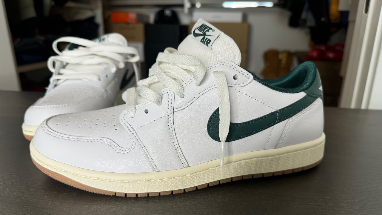Air Jordan 1 Low Oxidized Green on Feet Review