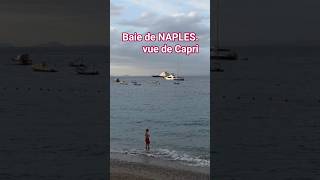 Capri. La vue vers Naples
