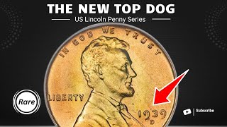 US 1939 No Mint Mark One Cent Lincoln Wheat Penny - United States 1 Cent wheat penny Coin Worth Big