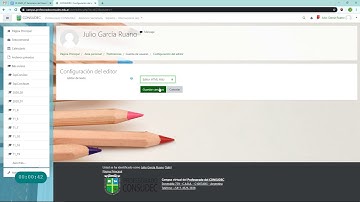 Moodle - Cambiar de editor HTML en Moodle de TinyMCE a Atto y viceversa