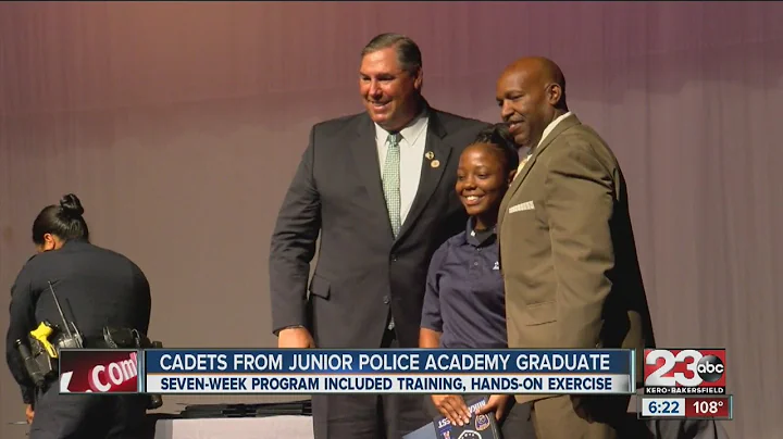 Junior Police Academy graduation