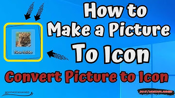 How to Make a Picture an Icon in Windows