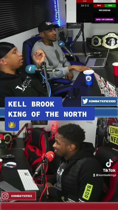 Kell Brook Is King Of The North❗️👑 | Khan vs Brook  #KhanBrook #Boxing #AmirKhan #KellBrook #Shorts