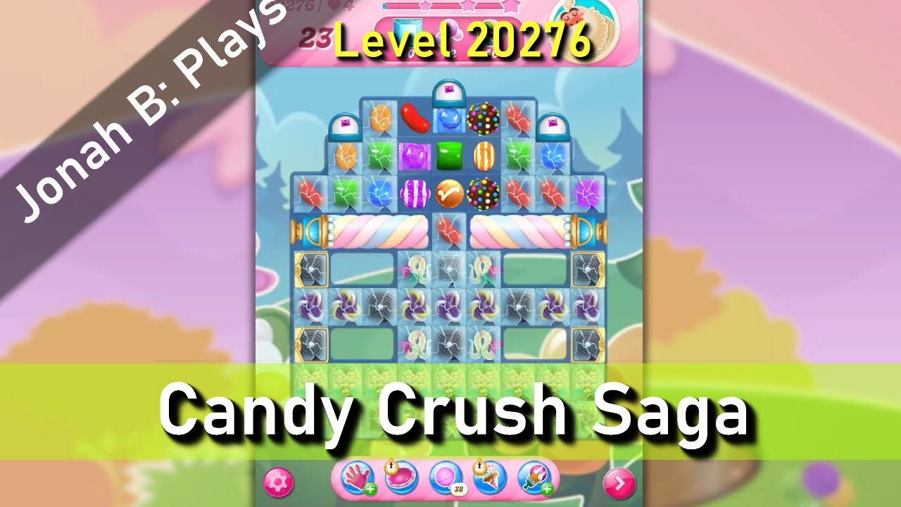 Candy Crush Saga Level 20276 - YouTube