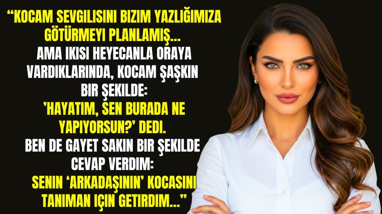 Kocam, metresini bizim kır evimize götürmeyi planlıyordu. Ben de onun kocasını davet ettim...