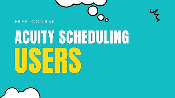 Managing users on Acuity Scheduling (Free Course - Part 17)