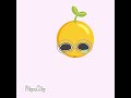 My new oc emoji but i think i look like lemon  animation flipaclip