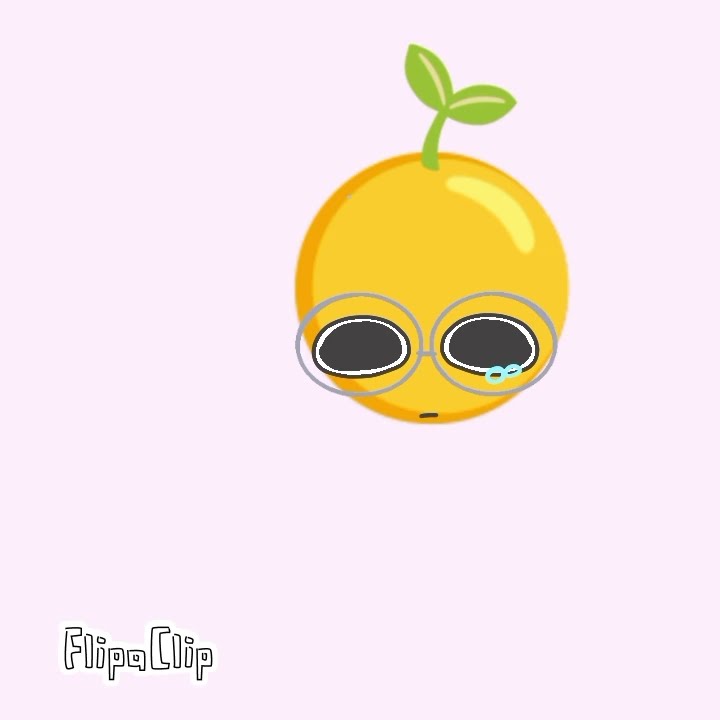 my new oc emoji but i think i look like lemon 🌒____🌘 #animation #flipaclip