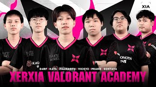 XERXIA VALORANT ACADEMY OPENING OFFICIAL LINEUP