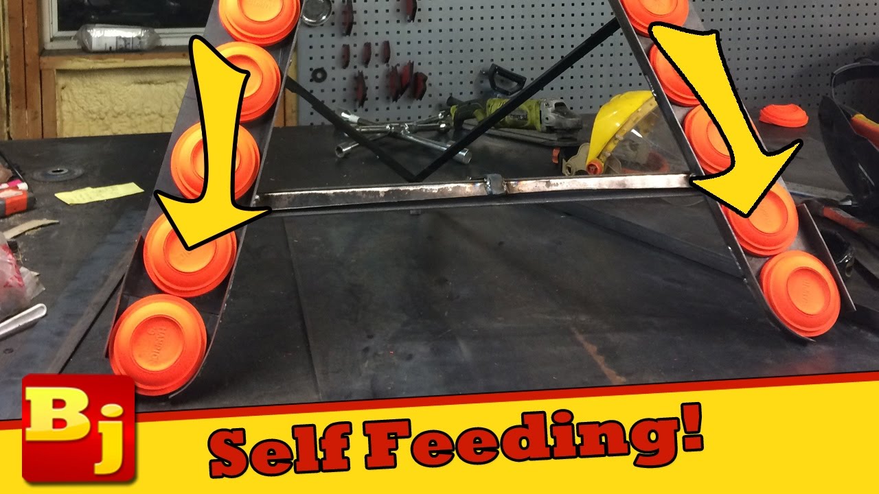 Self Feeding Clay Targets! YouTube